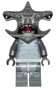 LEGO Atlantis Hammerhead Warrior (atl017) minifigure