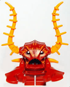 LEGO Atlantis Lobster Guardian (atl019) minifigure