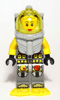 LEGO Atlantis Diver 5 (atl022) Atlantis Minifigure