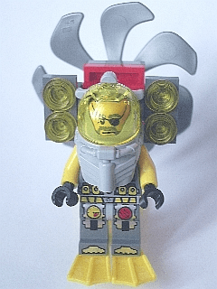 LEGO Atlantis Diver 3 (atl024) Atlantis Minifigure