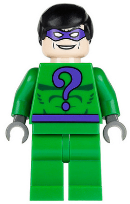 The Riddler - Black Hair