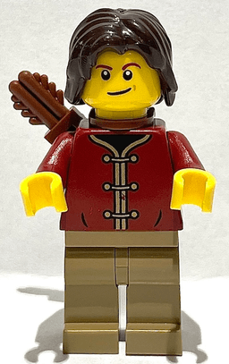 LEGO Castle in the Forest Archer (bdp013) minifigure