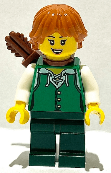 LEGO Castle in the Forest Archer (bdp014) Icons Minifigure