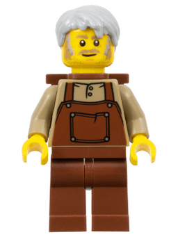 LEGO Castle in the Forest Farmer (bdp015) minifigure