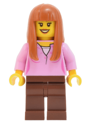 LEGO Skyline Express Woman (bdp019) Icons Minifigure