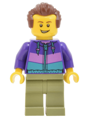 LEGO Skyline Express Man (bdp020) Icons Minifigure