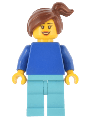 LEGO Imagine It! Build It! Woman (bdp029) Icons Minifigure