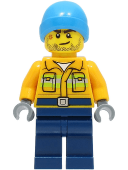 LEGO Fisherman (bdp050) minifigure