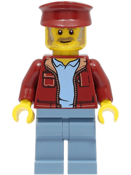 LEGO Fishing Boat Captain (bdp052) minifigure