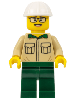 LEGO Construction Engineer / Architect (bdp064) minifigure