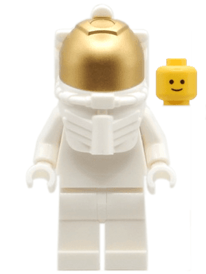 LEGO Astronaut Mannequin (bdp077) Icons Minifigure