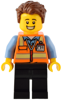 LEGO Train Driver (bdp082) minifigure