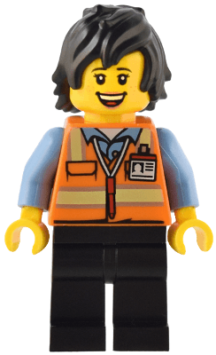 LEGO Train Driver (bdp086) Icons Minifigure