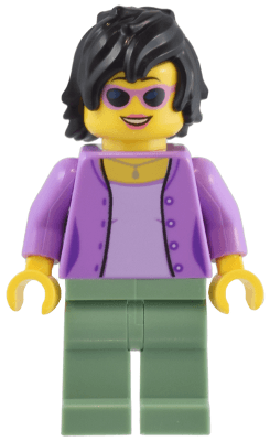 LEGO 1950s Diner Patron (bdp094) minifigure