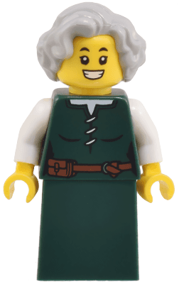 LEGO Mountain Fortress Woman (bdp100) Icons Minifigure