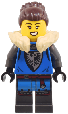 LEGO Mountain Fortress Black Falcon Woman (bdp105) minifigure