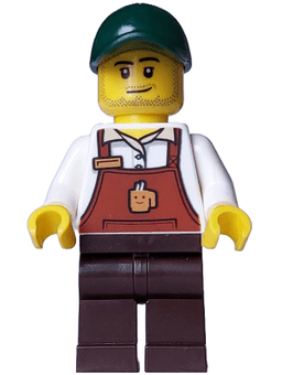 LEGO Bakery / Boulangerie Owner (bdp111) minifigure
