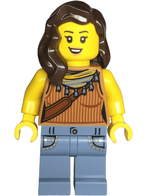 LEGO Snack Shack Patron (bdp113) Icons Minifigure
