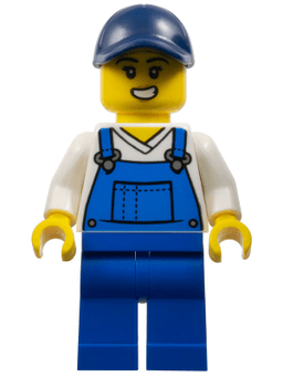 LEGO Train Worker (bdp121) minifigure