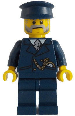 LEGO Train Conductor (bdp134) Icons Minifigure