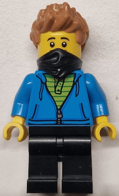 LEGO Train Worker (bdp138) Icons Minifigure