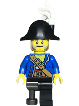 LEGO Pirate Captain Mutton Chops (bdp143) minifigure