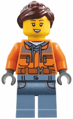 LEGO Harbormaster's Office Attendant (bdp150) Icons Minifigure