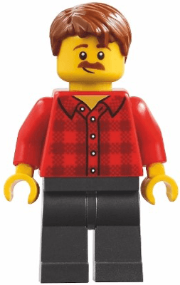 LEGO Harbormaster's Office Fisherman (bdp154) minifigure