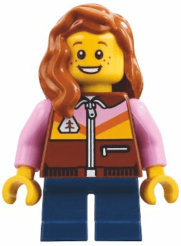 LEGO Harbormaster's Office Child (bdp155) Icons Minifigure