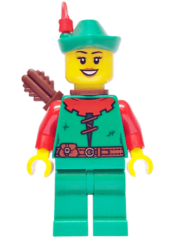 LEGO Forest Stronghold Forestwoman (bdp167) minifigure