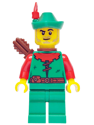 LEGO Forest Stronghold Forestman (bdp177) Icons Minifigure