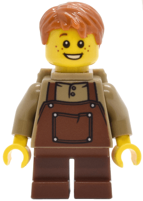 LEGO Riverside Scholars Village Boy (bdp187) Icons Minifigure