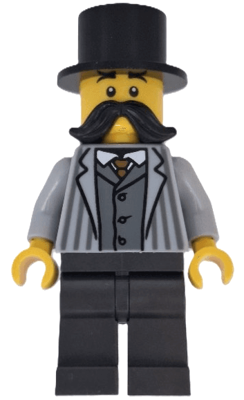 LEGO Wild West Train Passenger (bdp198) Icons Minifigure