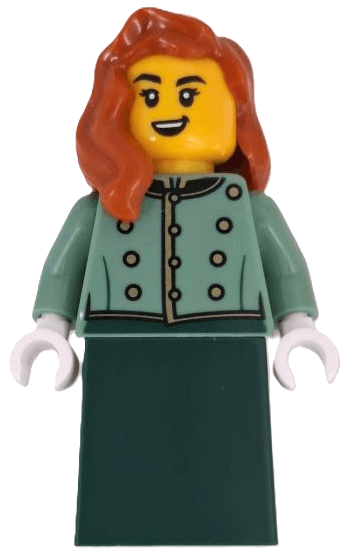 LEGO Wild West Train Passenger (bdp201) Icons Minifigure