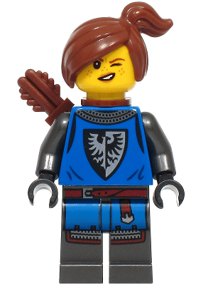LEGO Black Falcon Archer (bdp208) Icons Minifigure