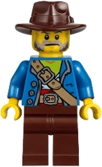 LEGO Bandit (bdp231) Icons Minifigure