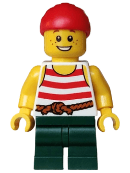 LEGO Pirate (bdp261) minifigure