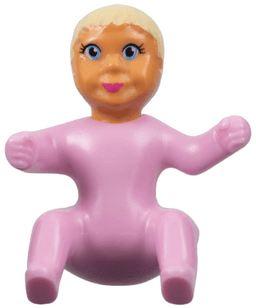 LEGO Belville Female Baby Girl (Princess) (belvbaby07) minifigure
