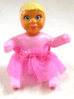 Belville Female, Baby Girl (Princess) - Bright Pink Outfit, Skirt
