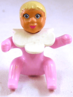 LEGO Belville Female Baby Girl (Princess) (belvbaby07b) Belville Minifigure