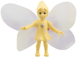 Belville Fairy (Millimy) - Light Yellow with Stars Pattern, Wings, Bow