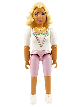 LEGO Belville Female Adult Woman (Princess / Bride) (belvfemale26) minifigure