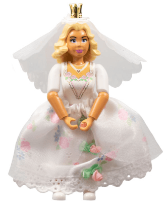 LEGO Belville Female Adult Woman (Princess / Bride) (belvfemale26a) Belville Minifigure