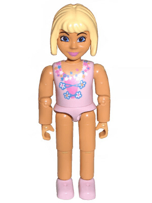 LEGO Belville Female Child Girl (Cherrie Blossom) (belvfemale27) Belville Minifigure