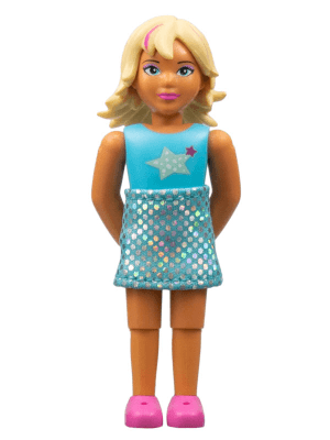 LEGO Belville Female Child Girl (Pop Star) (belvfemale48a) Belville Minifigure