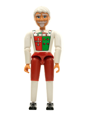 LEGO Belville Male Adult Man (King) (belvmale07) Belville Minifigure