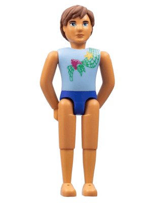 LEGO Belville Male Adult Man (Merman) (belvmale14) Belville Minifigure