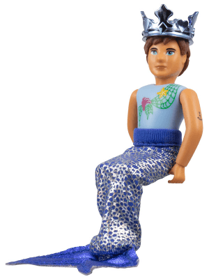 LEGO Belville Male Adult Man (Merman) (belvmale14a) Belville Minifigure