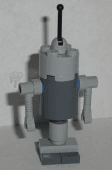 LEGO Robot Customer without Stickers (bob010) minifigure