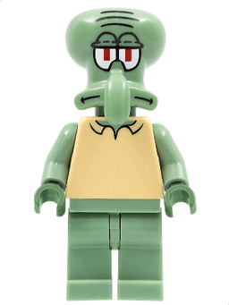 LEGO Squidward (bob020) minifigure